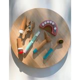 Bilmiş Çocuk Ahşap Dişçi Seti Oyuncağı ( Wooden Dentist Set Toy )