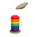 BİLMİŞ ÇOCUK Çocuk Denge Basamak ve Adım Taşları Seti Stepping Stone