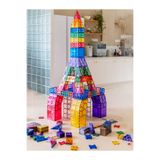 BİLMİŞ ÇOCUK Mıknatıslı Manyetik Oyuncak Pimli Yapı Blokları 1 Araba Parçalı (112 Parça ) Magnetic Tiles
