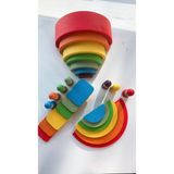 Bilmiş Çocuk Waldorf Gökkuşağı 4’lü Set Orta Boy