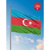 Bilsan Azerbaycan Ülke Bayrağı 70 x 105 cm - Raşel Kumaş