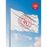Bilsan Gençlik ve Spor Bakanlığı Kurum Bayrağı 200X300 cm - Raşel Kumaş