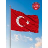 Bilsan Türk Bayrağı 300 x 450 cm Raşel Kumaş Yıkanabilir 1 Adet Parça Kalite