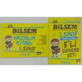 Bilsem 1. Sınıf Hazırlık Kitabı Zeki Çocuk Eğitici Kitaplar+5 Li Deneme Seti