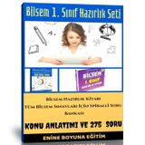 Bilsem 1. Sınıf Hazırlık Seti (1 Hazırlık Kitabı + 250 Soru Örneği) - Enine Boyuna Eğitim