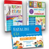 Bilsem Resim Sınavı Hazırlık 3'lü Resim Kitap Seti KTP75