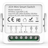 bilteknik Tuya 2ch Wifi Iki Kanallı Akıllı Anahtar Rölesi 2 Ch Wifi Röle