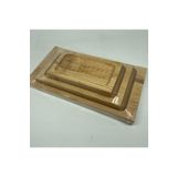 BİLWOOD SET ÜÇLÜ ÇEREZLİK doğal