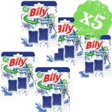 Bily Wc Klozet Rezervuar Blok Mavi Su 5'li 2 x 50 G