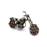 Bilyalı Bronz Metal Motor Dekoratif Hediyelik Eşya, 10 cm Yükseklik, 20 cm Genişlik