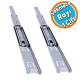 Bilyali Dolap Cekmece Rayi Metal En 3.6 Cm Uzunluk 45 Cm (1 Cift)