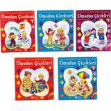 Bilyay Yayınları Umudun Çiçekleri Okul Öncesi Eğitim Dizisi 5 Kitap Seti 5-6 Yaş Eğitici Hikaye ve Etkinlik Kitapları