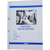 Bimbambom Özkan Personel Özlük Dosyası 10'lu Çıtçıtlı Karton Kapaklı 22,4x31 cm Ölçülerinde