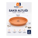 bimbambom Plastik Saksı Tabağı 20 Cm Saksı altı ,Saksı suluk taban