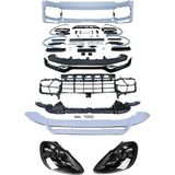 Bimbo Porsche Cayenne 958.2 2015-2017 Için 9y0 Makyajlı Turbo Body Kit