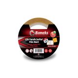 Bimeks Çift Taraflı 25m x 50mm Standart Şeffaf Bant