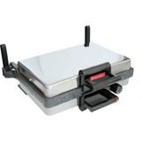Bimeks Turbomex Bazlama ve Lahmacun Makinesi 350x225 mm Krom Renk Demir Döküm ile Dayanıklı Tasarım