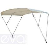 Bimini Model ,3 Kollu Portatif Tekne Tentesi En 160 CM