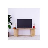 Bimossa B0030 Beca Tv Ünitesi 100 cm Meşe Tv Sehpası, Televizyon Ünitesi Minimalist Modern 45 inç Tv Ünitesi