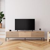 Bimossa E0060 Alya Tv Sehpası 180 Cm Meşe