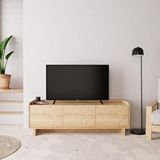 Bimossa E1120 Boho Tv Ünitesi Safir 140 Cm Meşe