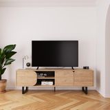 Bimossa E1510 Matis Tv Ünitesi Sepet 180 cm - Meşe