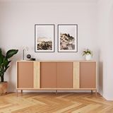 bimossa H3630 Konsol Terracotta 180 cm