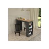Bimossa L1030 Falez Bar Masası Antrasit-Sepet