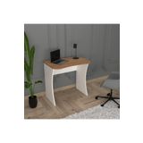 Bimossa Mila Çalışma Masası Beyaz/ceviz S8020