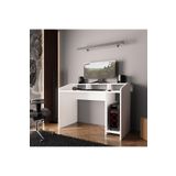 Bimossa Nova Çalışma Masası Beyaz 117 cm S8382