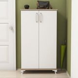 Bimossa R7030 Ceviz Beyaz 120 cm Ayakkabılık