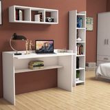 Bimossa U6040 Mihrimah Beyaz Çalışma Masası