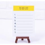 Bimotif 12x17 cm 2 Adet To Do List Sarı Not Kartı