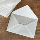 Bimotif 13x18 cm 5 Adet Beyaz Transparan Zarf