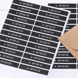 Bimotif 4202-101441 Happy New Year Siyah 10 Sayfa Sticker