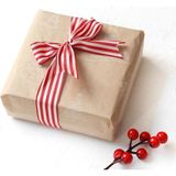 Bimotif 5li Büyük Boy Ambalaj, Paket Kağıdı, 70X100 cm Çam Desenli, Kraft-Beyaz - Çok Renkli