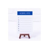 Bimotif Alışveriş Listesi Lacivert 12x17 cm 2 Adet Not Kartı