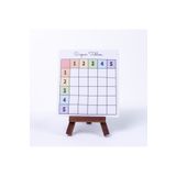 Bimotif Basit Çarpım Tablosu Alıştırmalı 12x13 cm 5 Adet Çalışma Kartı
