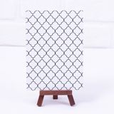 Bimotif Black Moroccan 12x17 cm 2 Adet Not Kartı