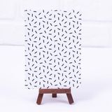 Bimotif Diagonal Dashes 12x17 cm 2 Adet Not Kartı
