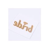 Bimotif Geçici Dövme, Bride To Be, Desenli 1 Adet