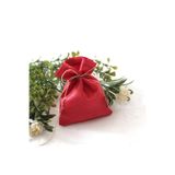 Bimotif Kırmızı osmanlı ipeği kese, 10x15 cm 10 adet Tek Ebat