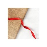 Bimotif Kırmızı Saten Kurdele, 10 Mm Metre