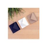 Bimotif Minik 7x9 cm 15 Adet Kraft + Krem + Siyah Zarf Seti