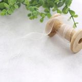 Bimotif Organze Kurdele, 20 Metre / Krem