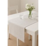 Bimotif Poly-keten runner, natürel 45x150 cm Krem Tek Ebat