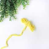 Bimotif Sarı minik ponpon şerit, 1 cm / 5 metre