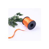 Bimotif Turuncu Saten Kurdele, 10 Mm 20 Metre