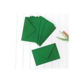 Bimotif Yılbaşı Koyu Yeşil 9x14 cm 100 Adet Zarf