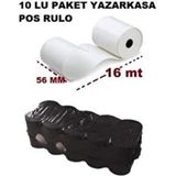 Bimpeks 56X16 Termal Pos Rulosu 10LU Paket